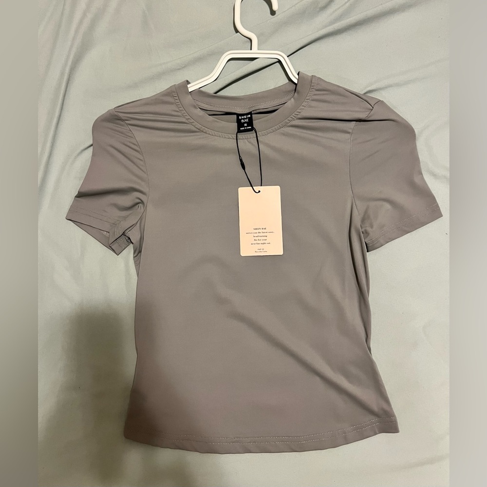 Shein BAE solid fitted tee